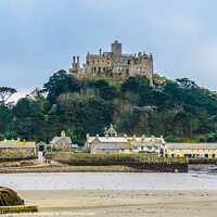Buy canvas prints of St Michael’s Mount Cornwall  by Beryl Curran