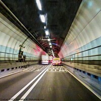 Buy canvas prints of Dartford Tunnel by Beryl Curran