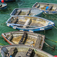 Buy canvas prints of Boats in the harbour. St Ives by Beryl Curran