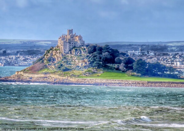 St Michael’s Mount  Picture Board by Beryl Curran