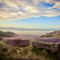 Buy canvas prints of St Gothian Sands Gwithian  by Beryl Curran