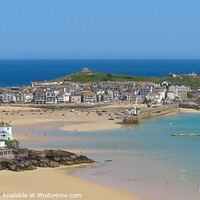 Buy canvas prints of St Ives Cornwall  by Beryl Curran