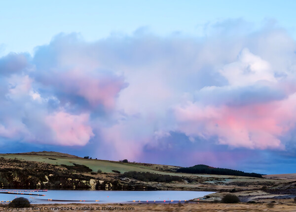 Morning clouds over Bodmin Moor Picture Board by Beryl Curran