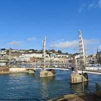 Buy canvas prints of Torquay harbour by Beryl Curran