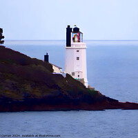 Buy canvas prints of St Anthony Lighthouse  by Beryl Curran