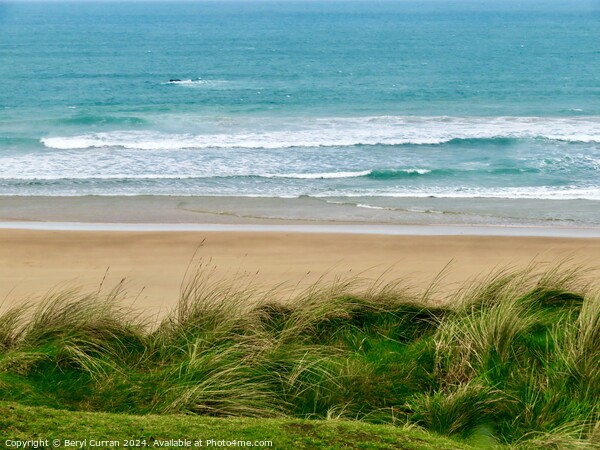  Hayle Beach Cornish Coast  Picture Board by Beryl Curran