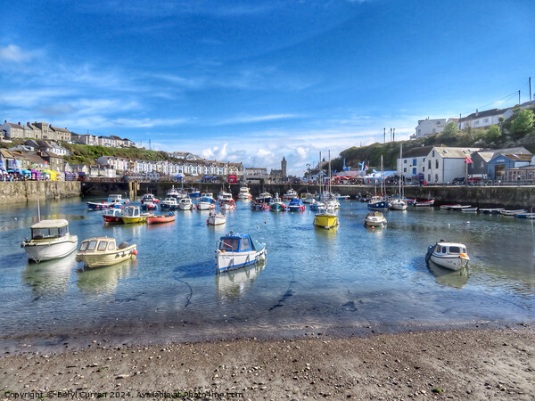Porthleven Harbour  Picture Board by Beryl Curran
