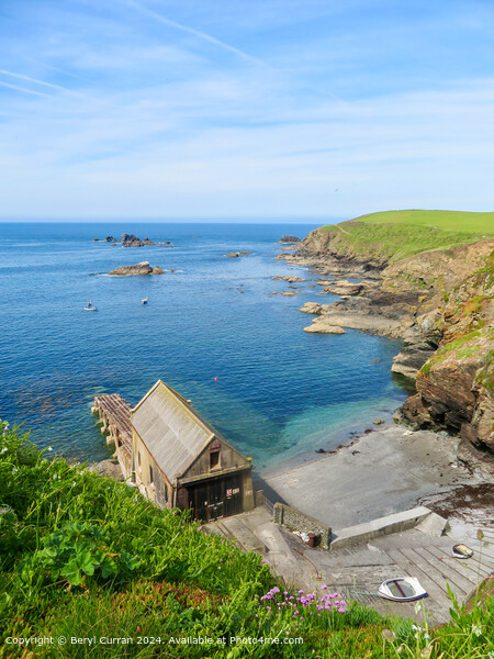 Lizard Point Landscape View Picture Board by Beryl Curran