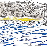 Buy canvas prints of Serenity of St Ives by Beryl Curran