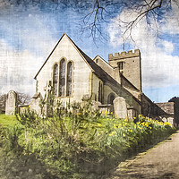 Buy canvas prints of The Majestic St Marys Church by Beryl Curran