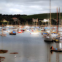 Buy canvas prints of Serenity in Falmouth by Beryl Curran