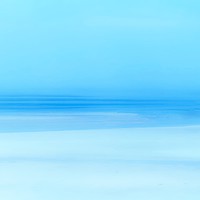 Buy canvas prints of Serene Blue Seascape by Beryl Curran