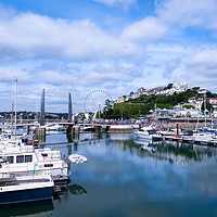 Buy canvas prints of Magnificent Torquay Harbour by Beryl Curran