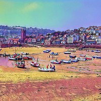 Buy canvas prints of Serenity of St Ives by Beryl Curran