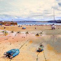 Buy canvas prints of A Day at St Ives by Beryl Curran