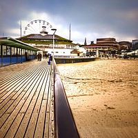 Buy canvas prints of Bournemouth pier  by Beryl Curran