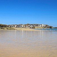 Buy canvas prints of Majestic and Serene St Ives by Beryl Curran