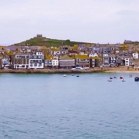 Buy canvas prints of Majestic St Ives Bay by Beryl Curran