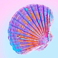 Buy canvas prints of Pretty Pink Scallop Shell by Beryl Curran