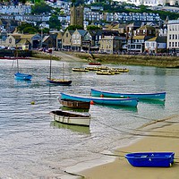 Buy canvas prints of Majestic Tides in St Ives by Beryl Curran