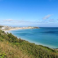 Buy canvas prints of Captivating Colours of St Ives by Beryl Curran