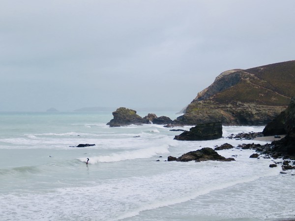 Thrilling Surfing Adventure at St Agnes Picture Board by Beryl Curran