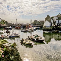 Buy canvas prints of Discover the Charming Beauty of Polperro by Beryl Curran