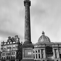Buy canvas prints of Iconic Earl Grey Street Monument by Beryl Curran