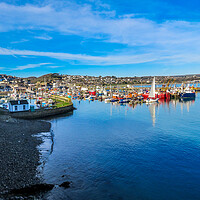 Buy canvas prints of The Soul of Newlyn Harbour by Beryl Curran