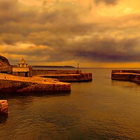 Buy canvas prints of Captivating Charlestown Port by Beryl Curran