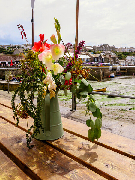 Natural Beauty at Porthleven Picture Board by Beryl Curran
