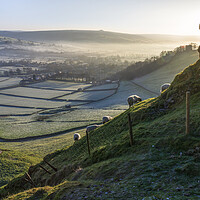 Buy canvas prints of Hope Valley and Castleton by John Finney