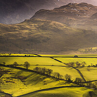 Buy canvas prints of Castlerigg Stone Circle with Naddle Fell by John Finney