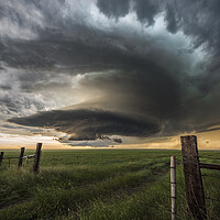 Buy canvas prints of The Great Thunderstorms of Montana by John Finney