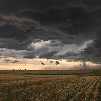 Buy canvas prints of Tornado Stovepipe, Dorrance, Kansas by John Finney