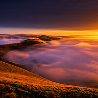 Buy canvas prints of High Peak sunrise by John Finney