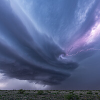 Buy canvas prints of Supercell. New Mexico by John Finney