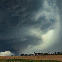 Buy canvas prints of Kansas Tornado by John Finney