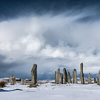 Buy canvas prints of Calanais Standing Stones by John Finney