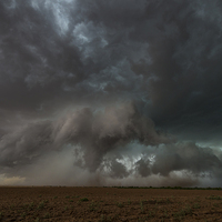 Buy canvas prints of  Tornado, Patricia, Texas. by John Finney