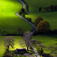 Buy canvas prints of  Newlands valley,  (Highley Commended LPOTY). by John Finney