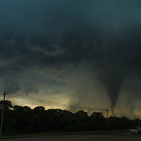 Buy canvas prints of Tornado, Edmond, Oklahoma. by John Finney