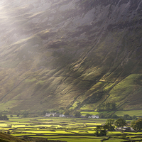Buy canvas prints of Wasdale Head. English Lake District. by John Finney