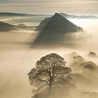 Buy canvas prints of  Pyramid of the Derbyshire Peak District by John Finney