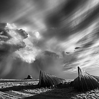 Buy canvas prints of Lindisfarne. Northumberland. by John Finney