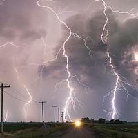 Buy canvas prints of The Perfect Storm  by John Finney