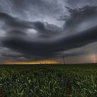 Buy canvas prints of Colorado Thunderstorm  by John Finney