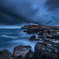 Buy canvas prints of Neist Point Storm, Scotland. by John Finney