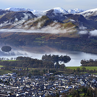 Buy canvas prints of The Lake District  by John Finney