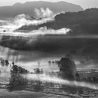 Buy canvas prints of Little Shadows, Lake District  by John Finney